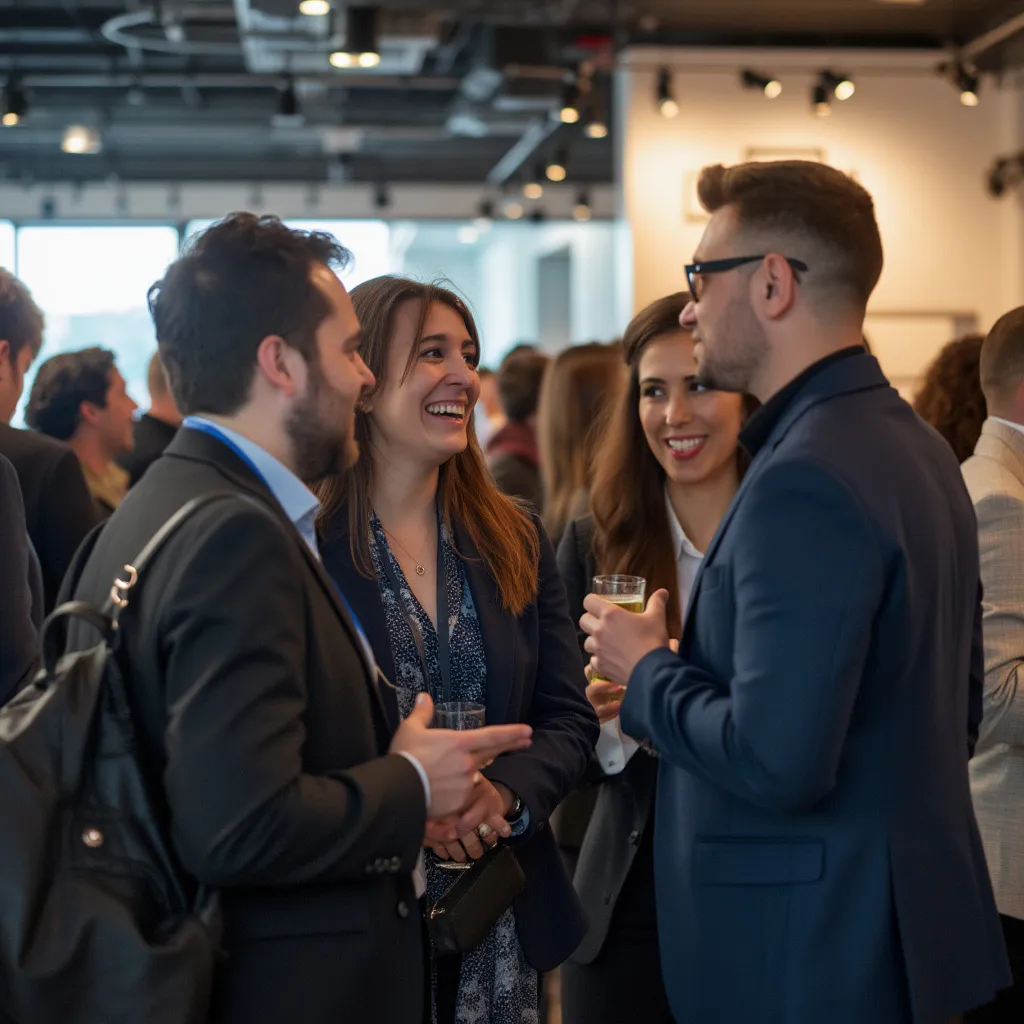 Evento de networking para estudiantes y profesionales